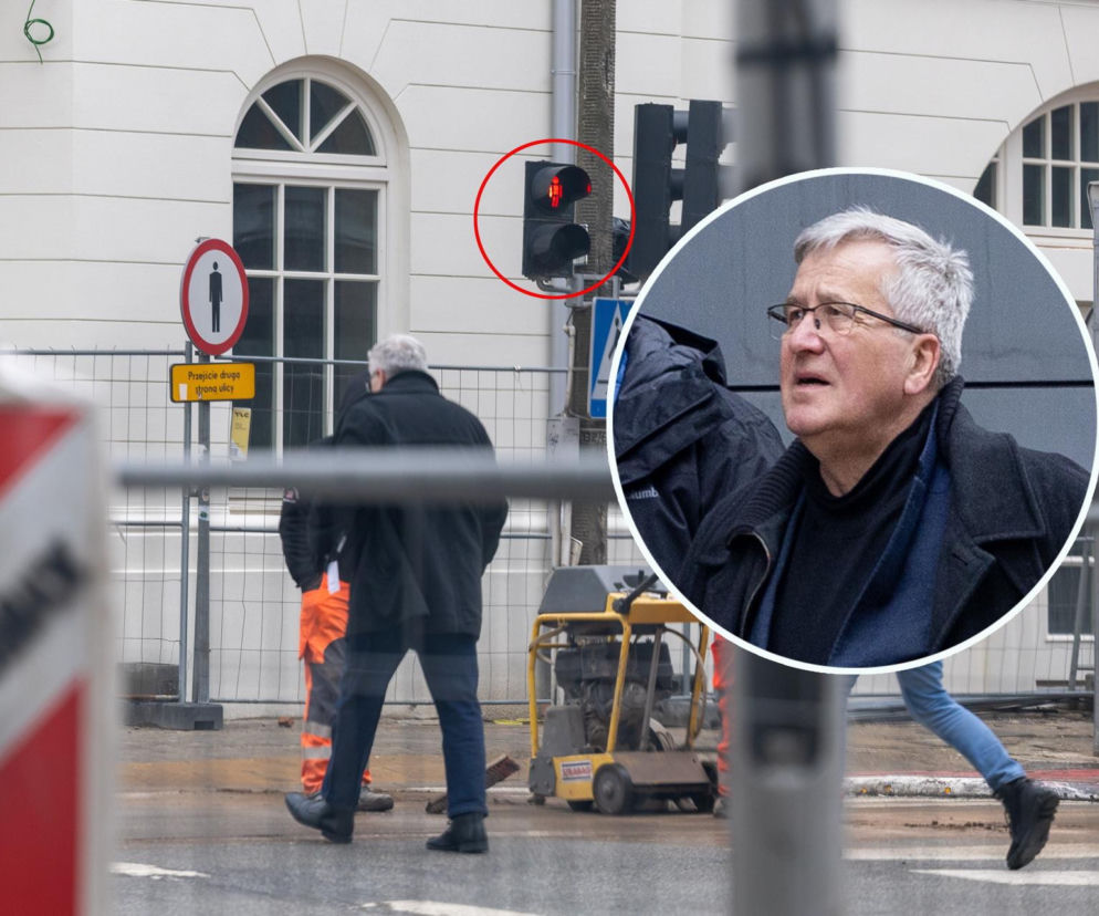 Bronisław Komorowski gnał do krawca z dżinsami. Po drodze złamał prawo!