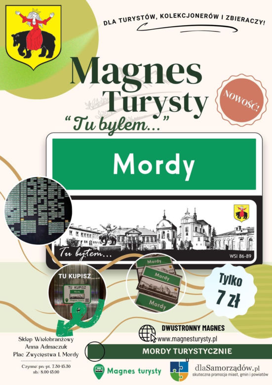 Mordy mają swój magnes. Miasto przystąpiło do ogólnopolskiego programu turystycznego