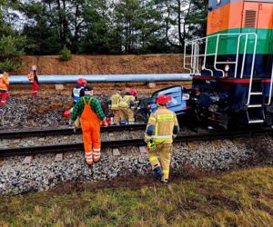 Polkowice. Wypadek na przejeździe kolejowym