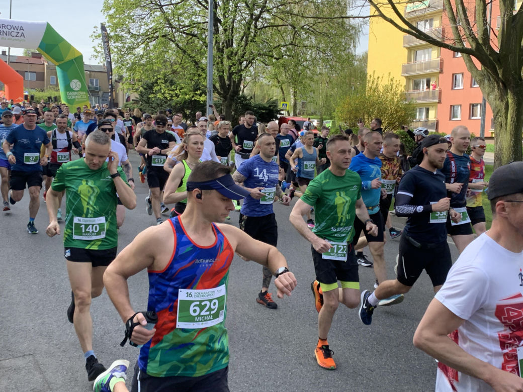 16. Półmaraton Dąbrowski ArcelorMittal Poland w Dąbrowie Górniczej GALERIA