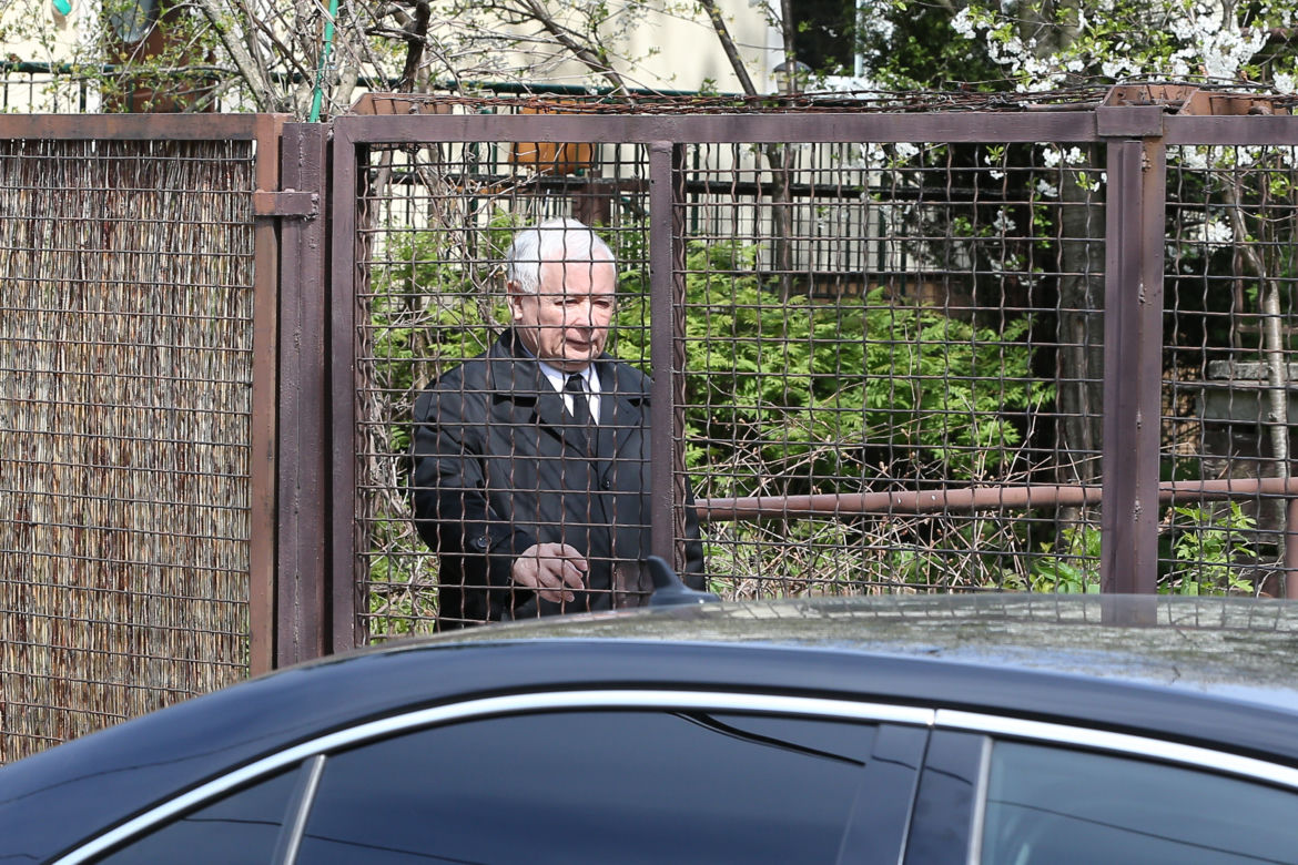 Wielka Sobota Jarosława Kaczyńskiego