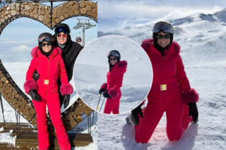 Cichopek w obcisłym kombinezonie zachwyca się tureckimi górami. Na stoku nie dało się jej nie zauważyć! 