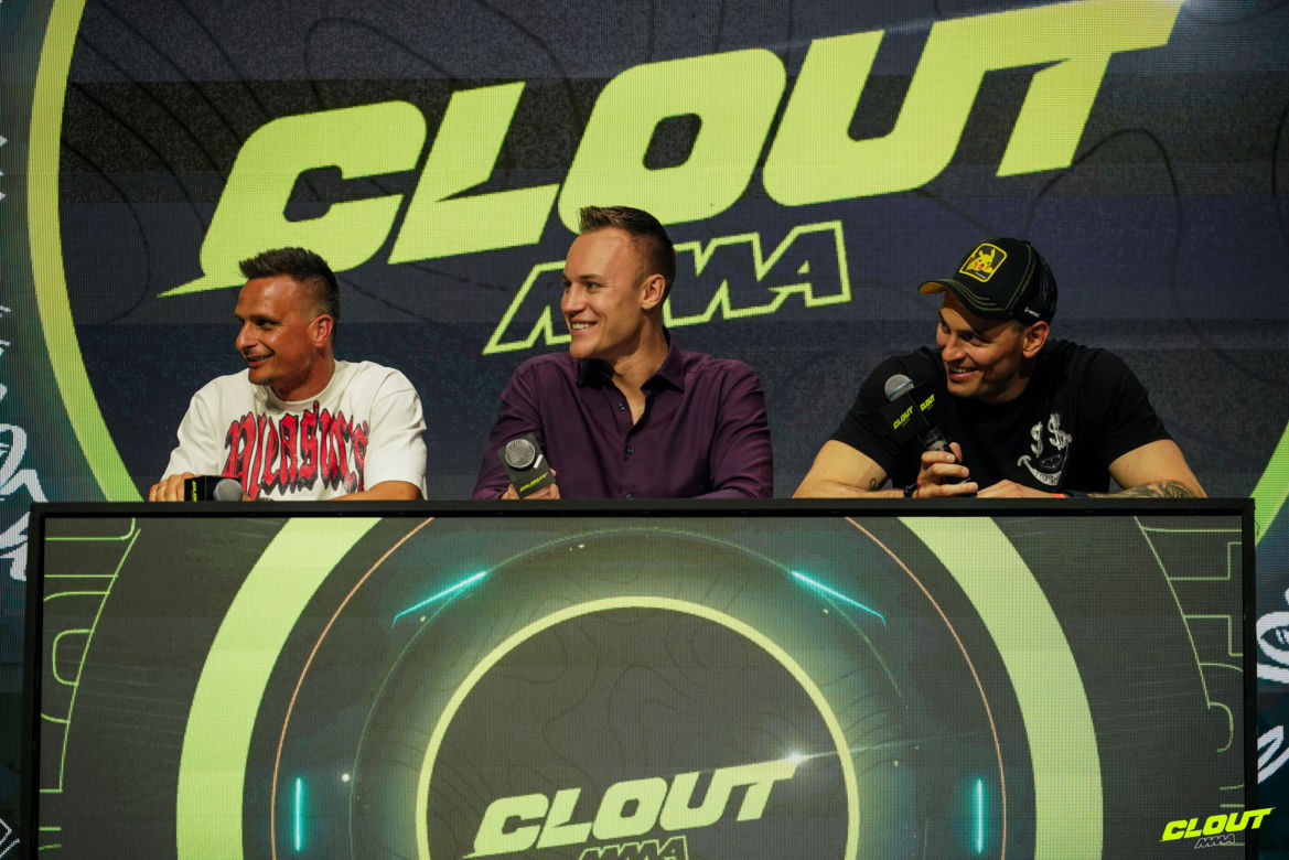 Tak wyglądały konferencje prasowe Clout MMA 1!