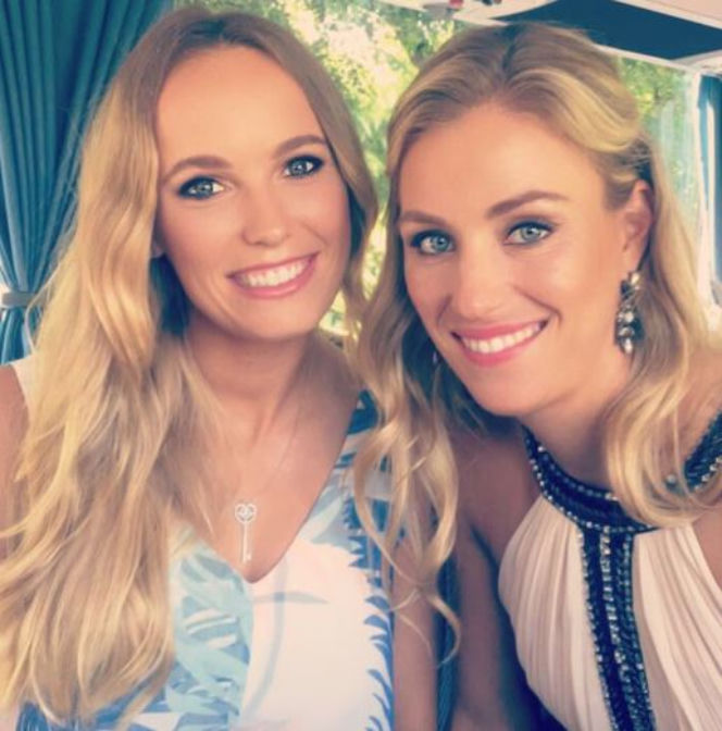 Karolina Woźniacka, Andżelika Kerber