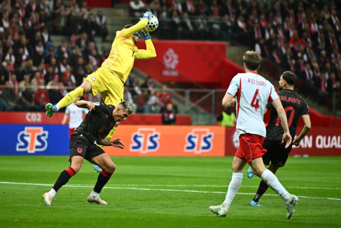 Barażowy mecz półfinałowy o awans do piłkarskich mistrzostw świata z Albanią