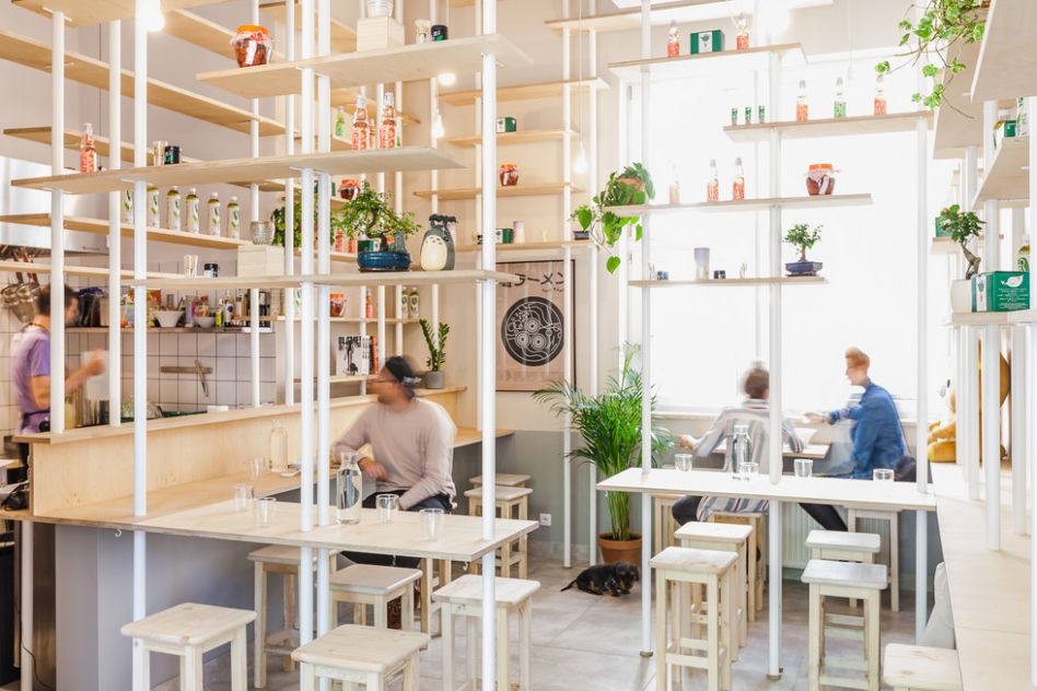 Vegan Ramen Shop projektu MFRMGR
