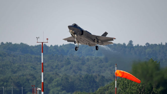 F-35 w Niemczech podczas Air Defender 23