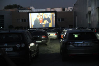 W kinie w Lublinie... w nocy, w samochodzie. Wystartowało kino plenerowe [ZDJĘCIA]
