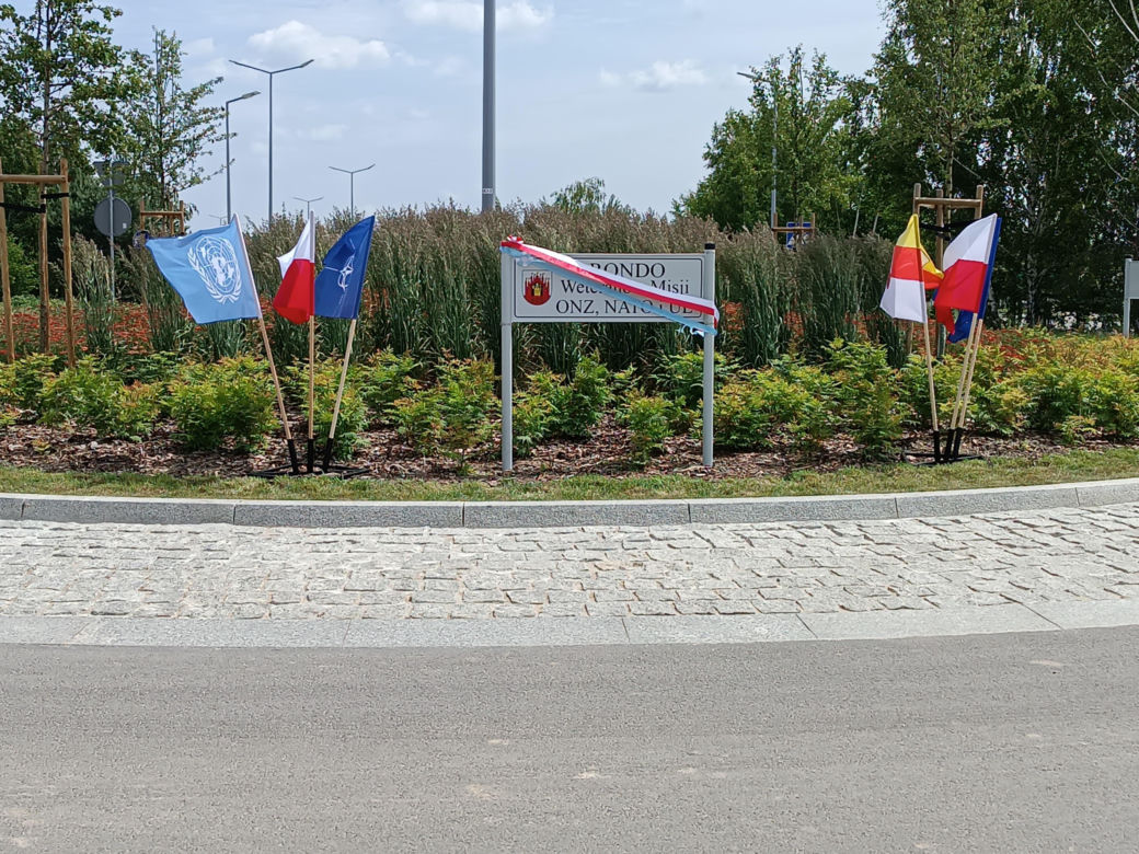 Otwarcie nowego ronda w Grudziądzu
