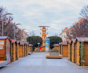 Ostatnie przygotowania do Szczecińskiego Jarmarku Bożonarodzeniowego