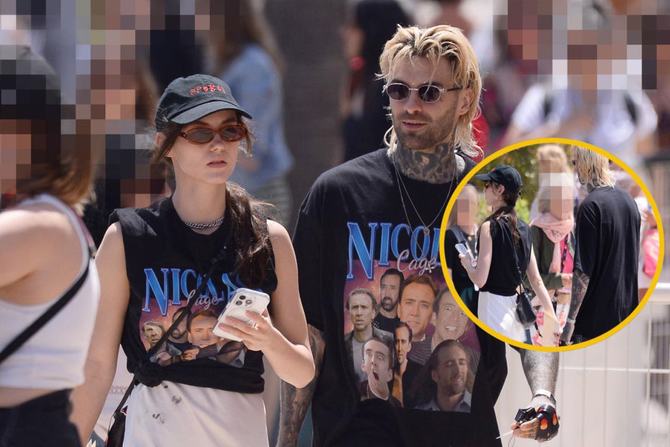 Martyna Byczkowska i Quebonafide w Cannes
