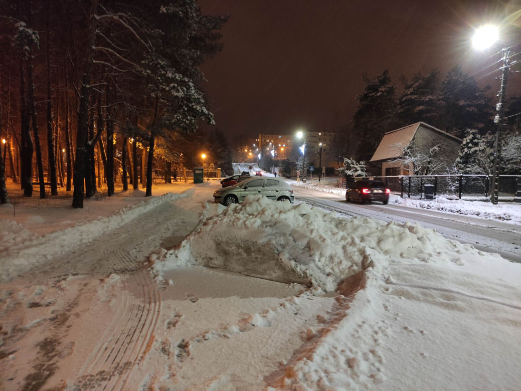 Tak wygląda Olkusz po potężnej śnieżycy