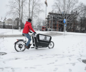 Śnieżyca w Warszawie