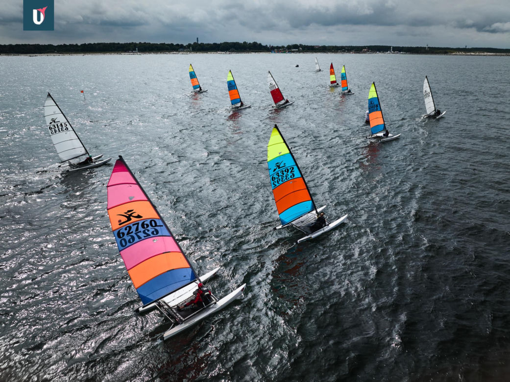 Szczecineccy żeglarze w czołówce Hobie Cat 14