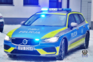 Policyjne Volvo V60