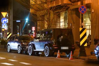 Anna Lewandowska parkuje na zakazie