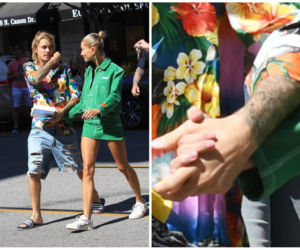 Justin Bieber i Hailey Baldwin za rączkę