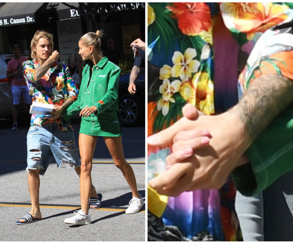 Justin Bieber i Hailey Baldwin za rączkę