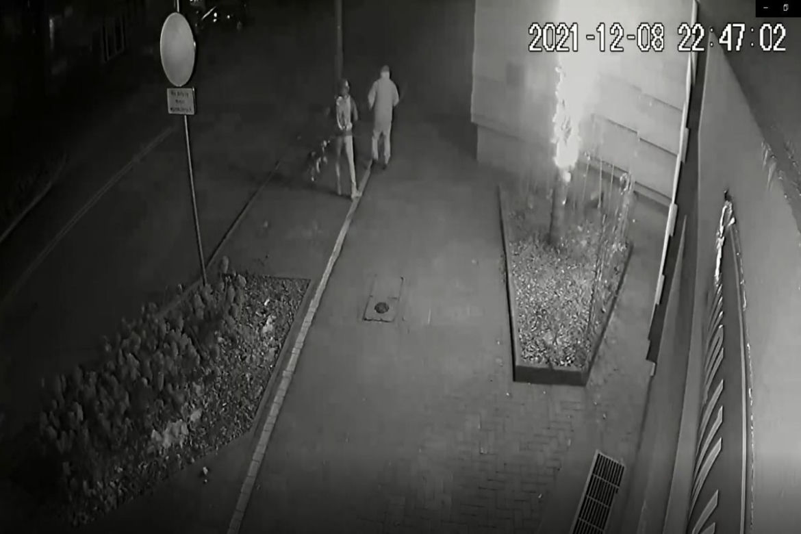 Palma w Olsztynie poszła z dymem