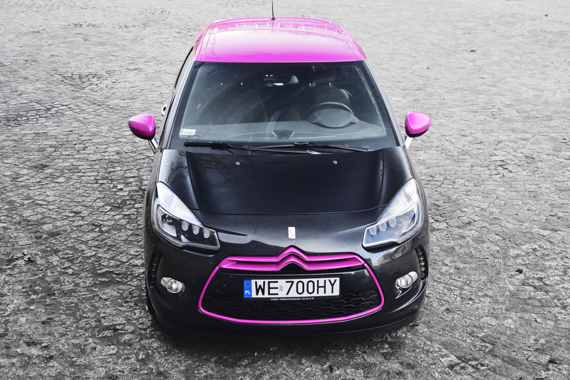 Citroen DS3 Dark Pink 1.6 THP