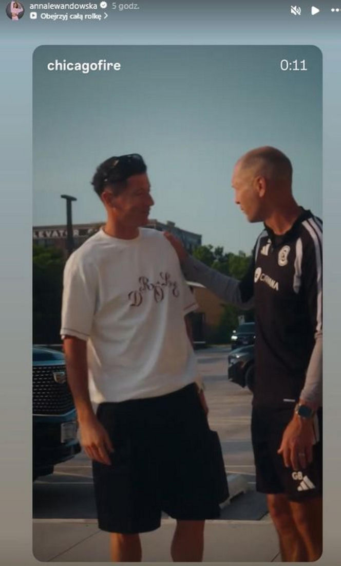 Anna Lewandowska na koncercie