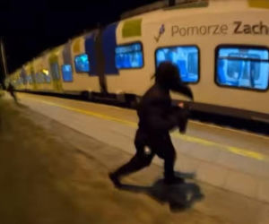 Sprawcy ataku na pociąg w Ładzinie zatrzymani