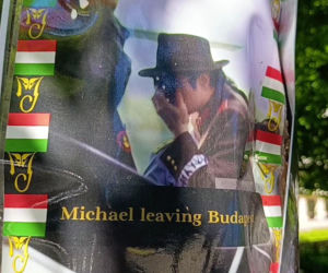 Drzewo pamięci Michaela Jacksona w Budapeszcie