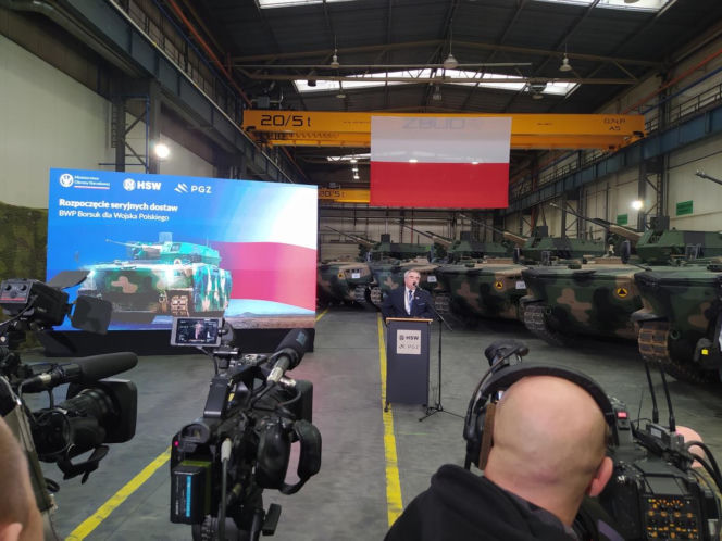 Przekazanie Borsuków w Stalowej Woli