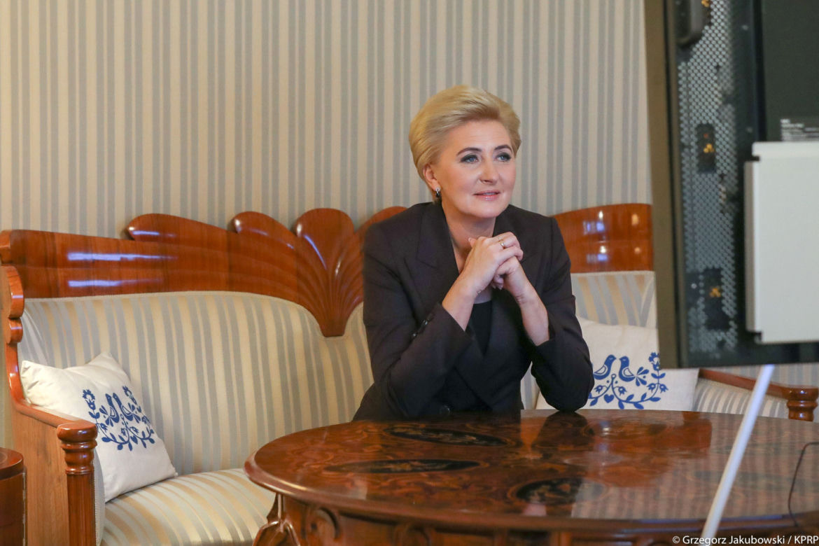 Agata Duda i Alvin Gajadhur o bezpieczeństwie drogowym wśród dzieci