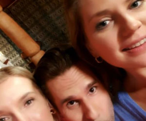 M jak miłość: Weronika (Ewelina Kudeń-Nowosielska), Kamil (Marcin Bosak), Anita (Melania Grzesiewicz)