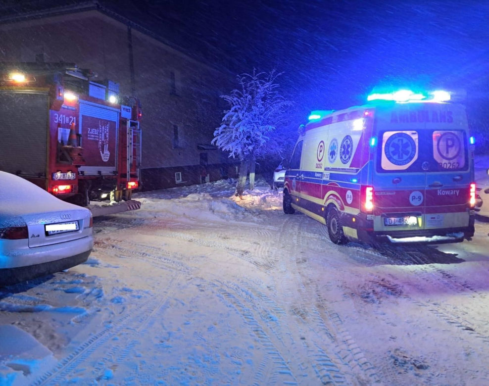 Pożar w Kowarach