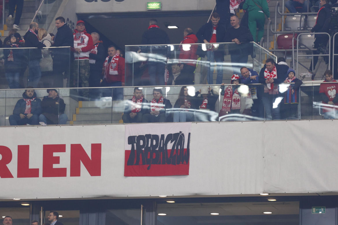 Kibice na meczu Polska - Estonia. Zdjęcia z trybun [21.03.2024]