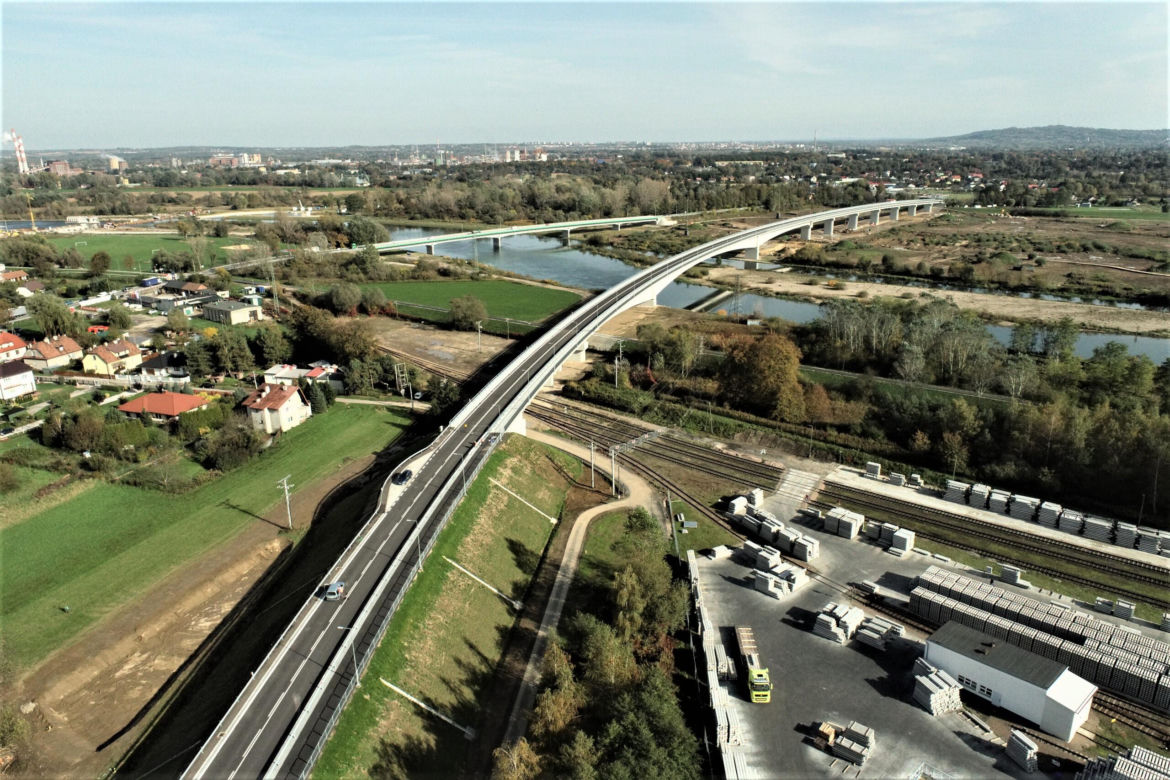 Najdłuższy most w Małopolsce - most nad Dunajcem