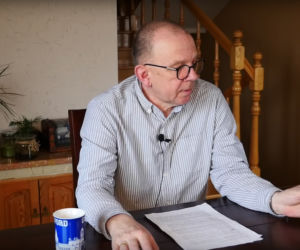 Janusz Szostak w domu