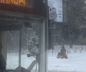 Zima w Lublinie. Miasto tonie w śniegu