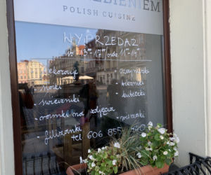 Protest branży gastronomicznej w centrum Poznania