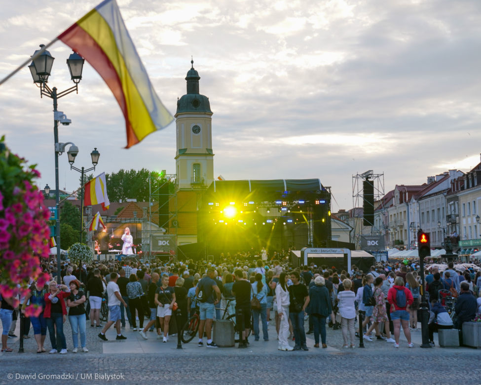 Dni Miasta Białegostoku 2023. Koncert gwiazd na Rynku Kościuszki