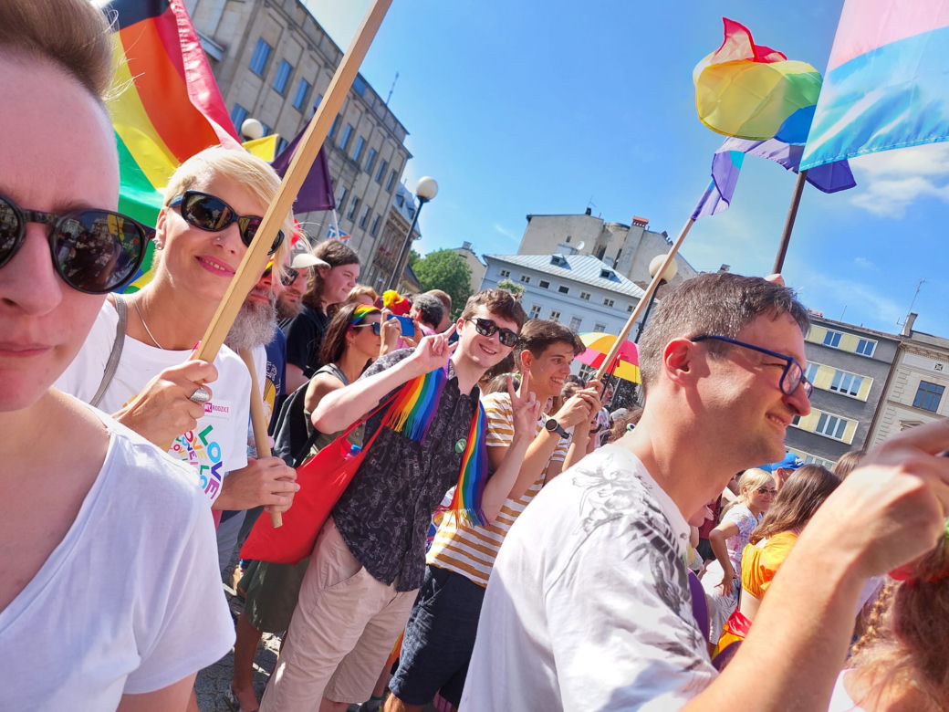 Marsz Równości w Bielsku-Białej przeszedł przez miasto w asyście policji