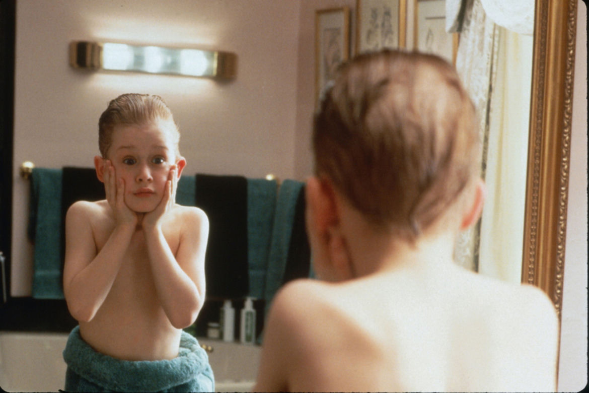 Macaulay Culkin. "Kevin sam w domu" (Home Alone) komedia, USA 1990r.