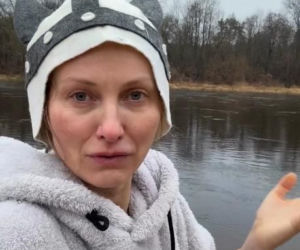 Fani drżeli o jej zdrowie, a ona… wskoczyła do lodu. Szokujące nagranie Joanny Moro!