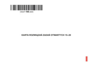 Egzamin ósmoklasisty 2026 matematyka: WSZYSTKIE odpowiedzi do arkusza CKE 12.05.2026