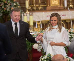 Państwo Kurscy już po ślubie