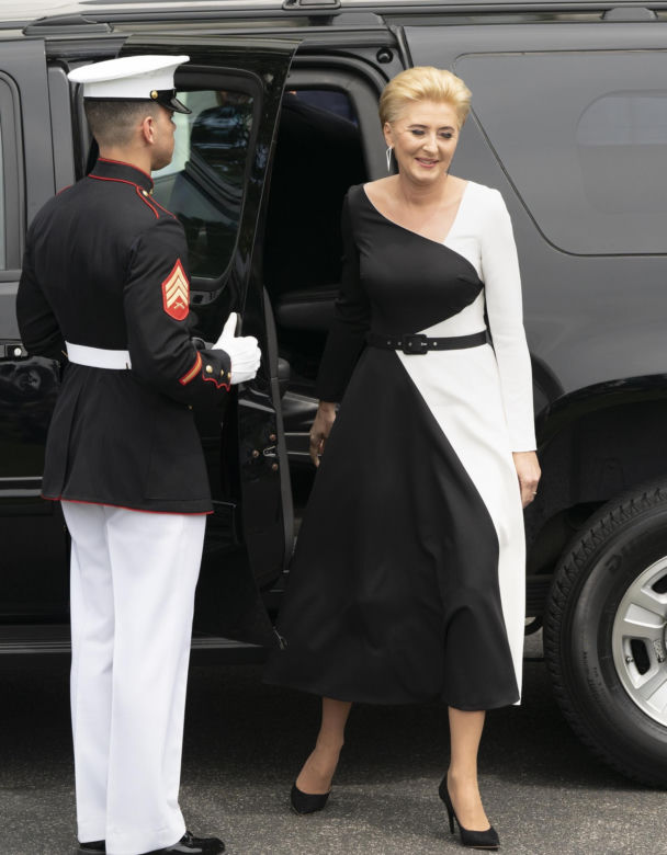 Dorota Goldpoint ubiera Pierwszą Damę