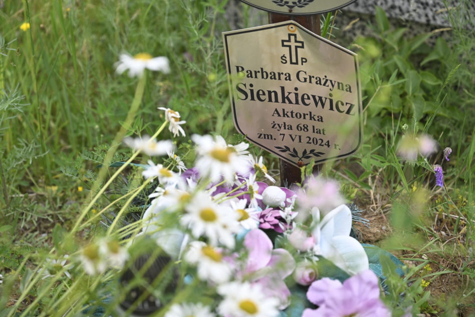 Straszny widok na grobie Barbary Sienkiewicz