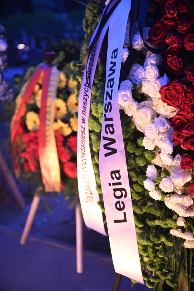 Tak wygląda grób Jacka Magiery po pogrzebie