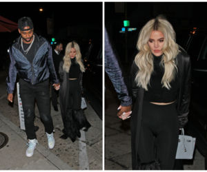 Khloe Kardashian i Tristan Thompson idą na obiad