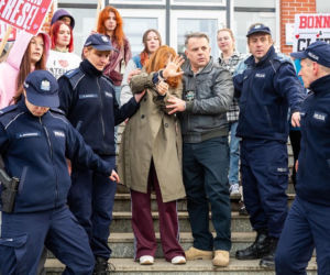 Pierwsza miłość, odcinek 4141. Teresa (Ewa Skibińska), Hubert (Rafał Szałajko)