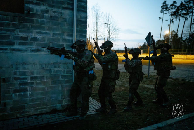 Terytorialsi szkolili się z "czarnej taktyki ". Trenują na poligonie i w terenie
