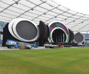 Sylwester z Polsatem. Scena na Stadionie Śląskim jest już gotowa