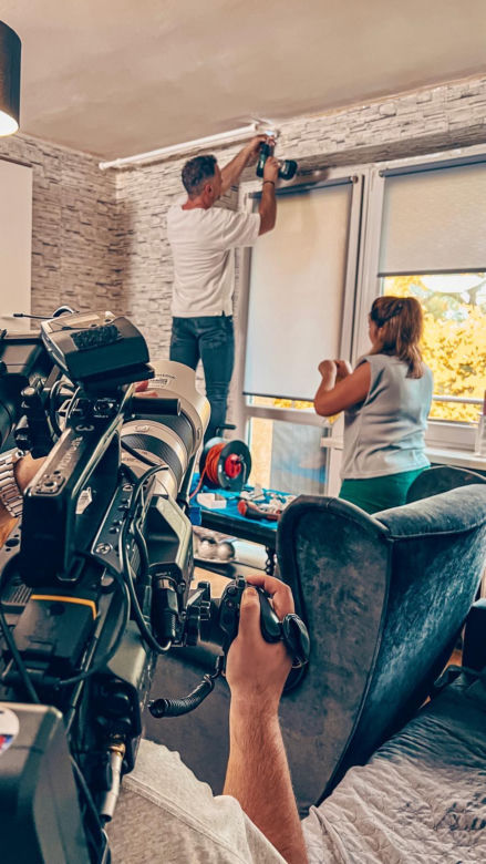 Kris Florek - polski biznesmen i celebryta z Holandii w programie "Bogaty dom, biedny" Polsat Cafe